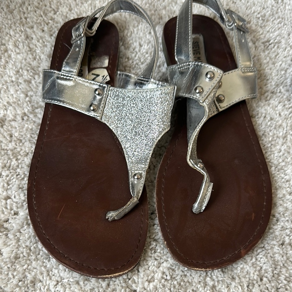 Silver Sandals